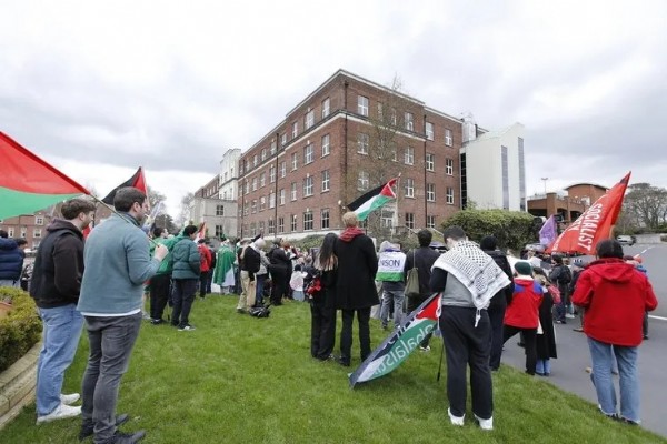 Siyonist zulme isyan büyüyor! Binlerce kişi ABD sokaklarında eylem yaptı